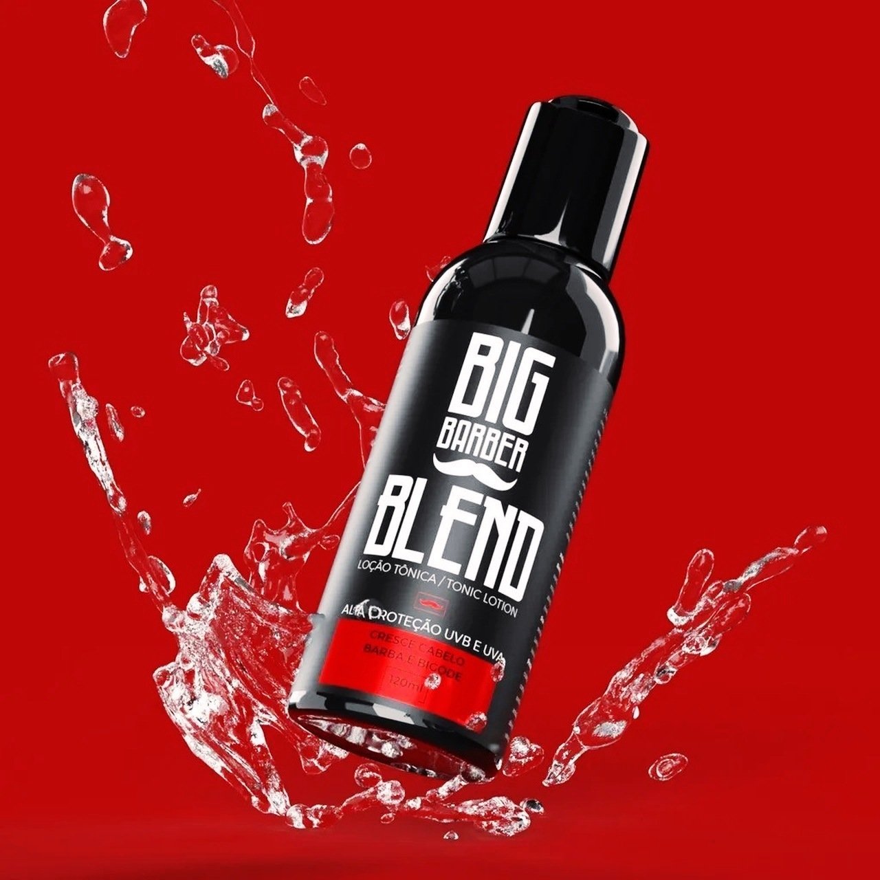 T nico De Crescimento Capilar Big Barber 120ml Blend Profissional