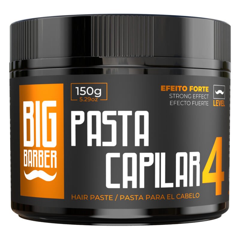 Pasta Capilar Big Barber 150g Level 4 Efeito Forte Caixa Com 15 Unidades - Imagem 3