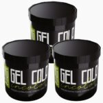 Gel Cola Big Barber 500g Incolor Caixa Com 3 Unidades
