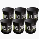 Gel Cola Big Barber 500g Incolor Caixa Com 6 Unidades
