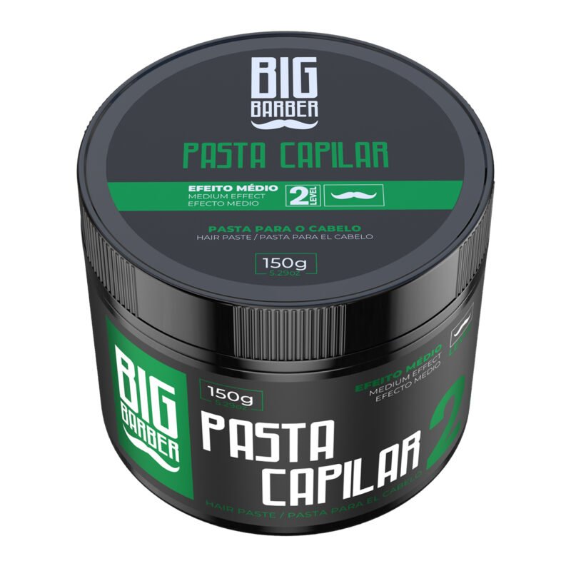 Pasta Capilar Big Barber 150g Level 2 Efeito Médio Caixa Com 18 Unidades - Imagem 2