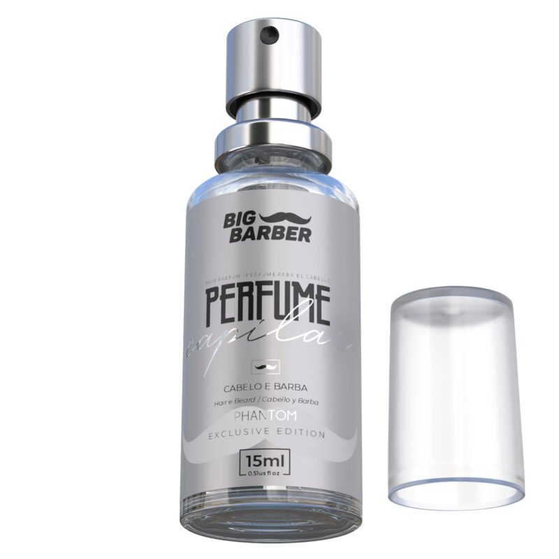 Perfume Capilar Big Barber Phantom 15ml Profissional - Imagem 4