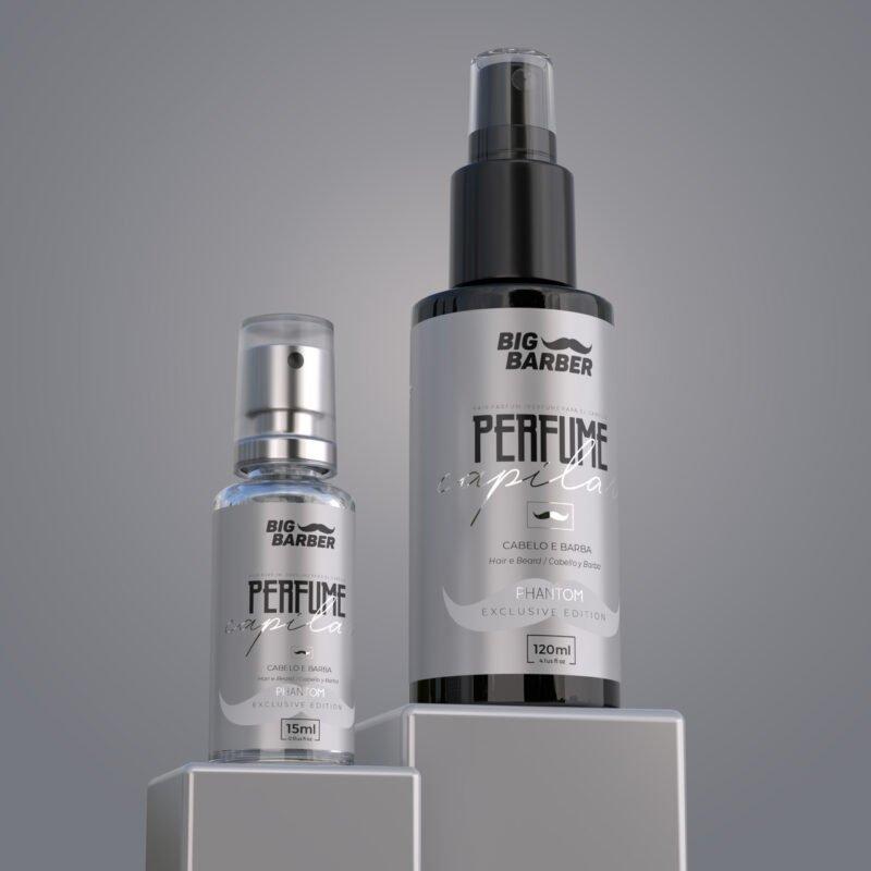 Perfume Capilar Big Barber Phantom 15ml Profissional - Imagem 8