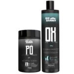 Kit Pó Descolorante 500g + Água Oxigenada 900ml Volume 40