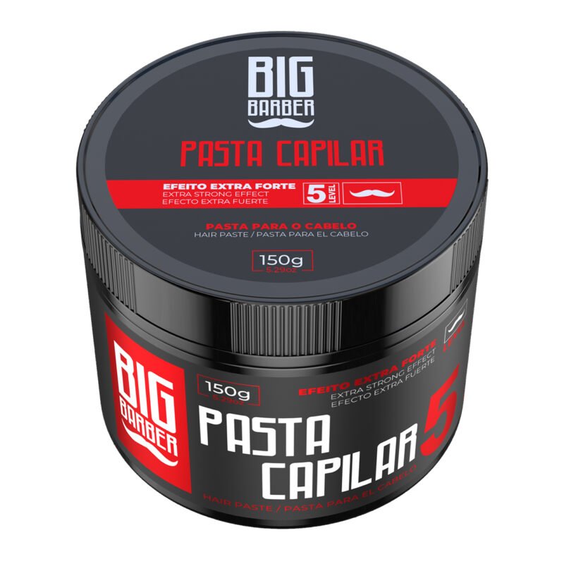 Pasta Capilar Big Barber 150g Level 5 Efeito Extra Forte Caixa Com 24 Unidades - Imagem 2