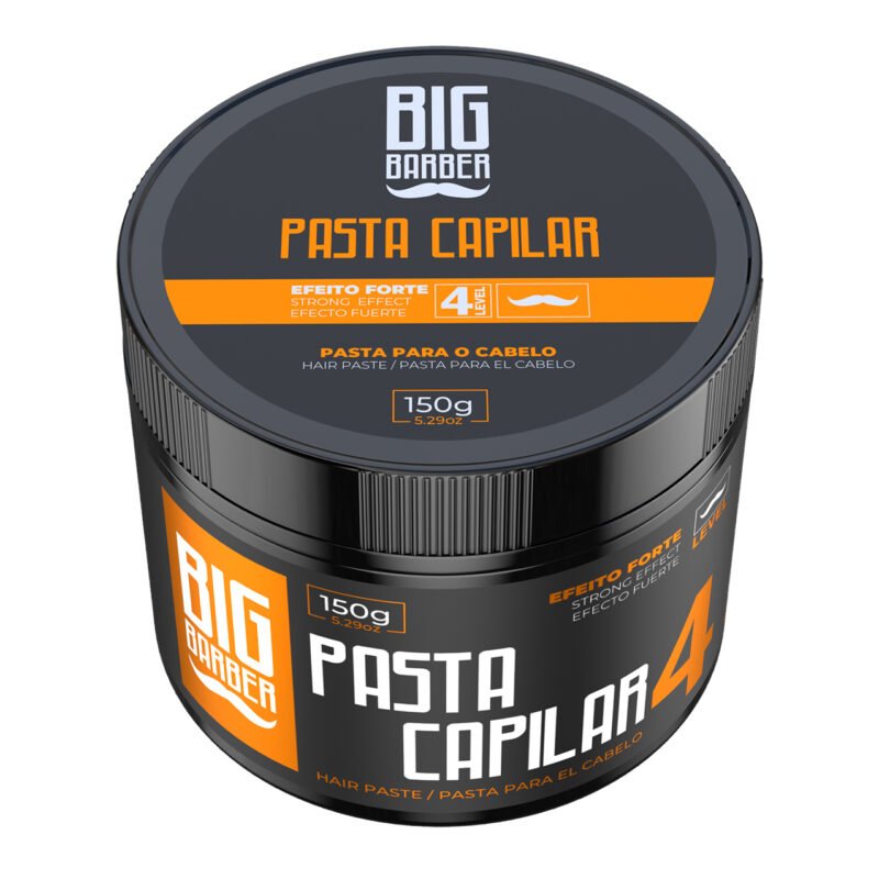 Pasta Capilar Big Barber 150g Level 4 Efeito Forte Caixa Com 15 Unidades - Imagem 2