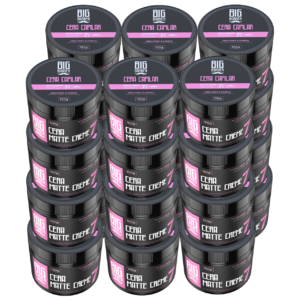 Cera Capilar Matte Creme Big Barber 150g Level 7 Caixa Com 24 Unidades
