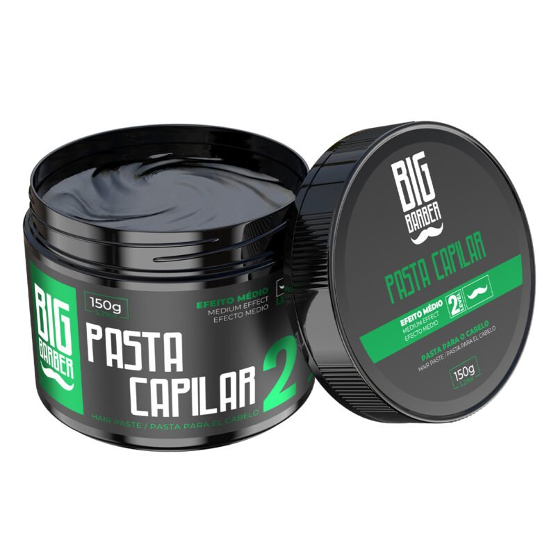 Pasta Capilar Big Barber 150g Level 2 Efeito Médio Caixa Com 18 Unidades - Imagem 4