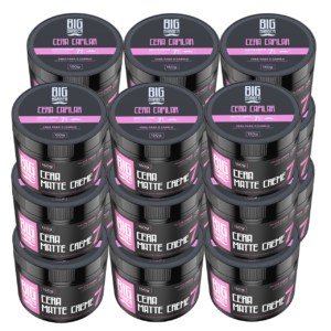 Cera Capilar Matte Creme Big Barber 150g Level 7 Caixa Com 18 Unidades