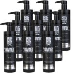 Shaving Gel De Barbear Big Barber 750ml Cream Caixa Com 9 Unidades