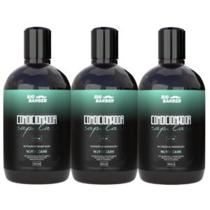 Condicionador Capilar Big Barber 250ml Nutri Care Caixa Com 3 Unidades