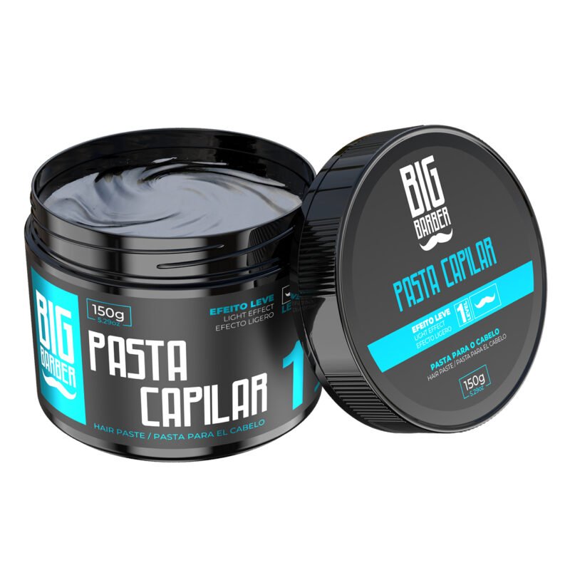 Pasta Capilar Big Barber 150g Level 1 Efeito Leve Profissional - Imagem 3