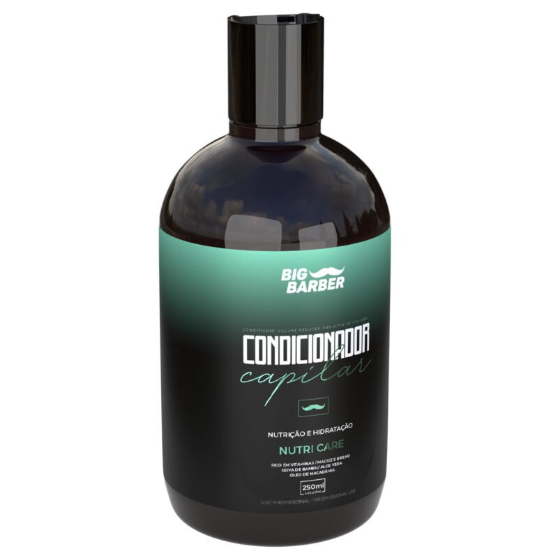 Condicionador Capilar Big Barber 250ml Nutri Care Caixa Com 6 Unidades - Imagem 4