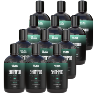 Kit Shampoo + Condicionador Capilar Big Barber 250ml Caixa Com 12 Unidades