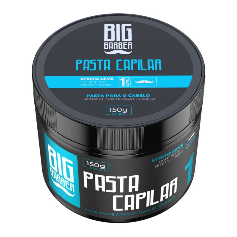 Pasta Capilar Big Barber 150g Level 1 Efeito Leve Profissional