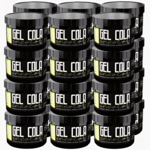 Gel Cola Big Barber 300g Incolor Caixa Com 24 Unidades