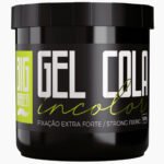 Gel Cola Big Barber 500g Incolor Fixação Extra Forte Profissional