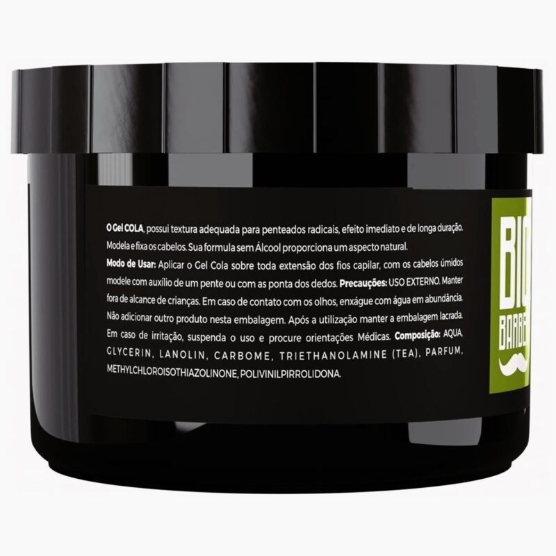 Gel Cola Big Barber 300g Incolor Caixa Com 36 Unidades - Imagem 7