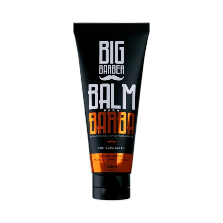 Big Barber – Balm Para Barba Big Barber 120ml Profissional Caixa Com 12 Unidades Big Barber - Balm Para Barba Big Barber 120ml Profissional Caixa Com 12 Unidades