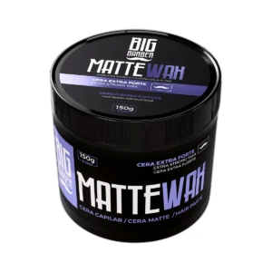 Big Barber - Cera Capilar Matte Wax Big Barber 150g Efeito Seco Caixa Com 18 Unidades