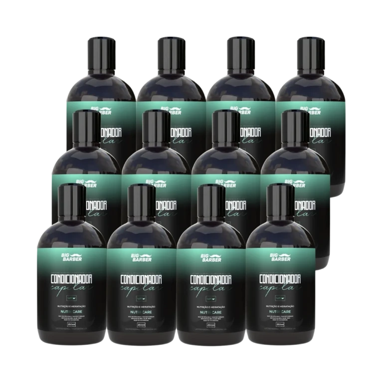 Big Barber - Condicionador Capilar Big Barber 250ml Nutri Care Caixa Com 12 Unidades