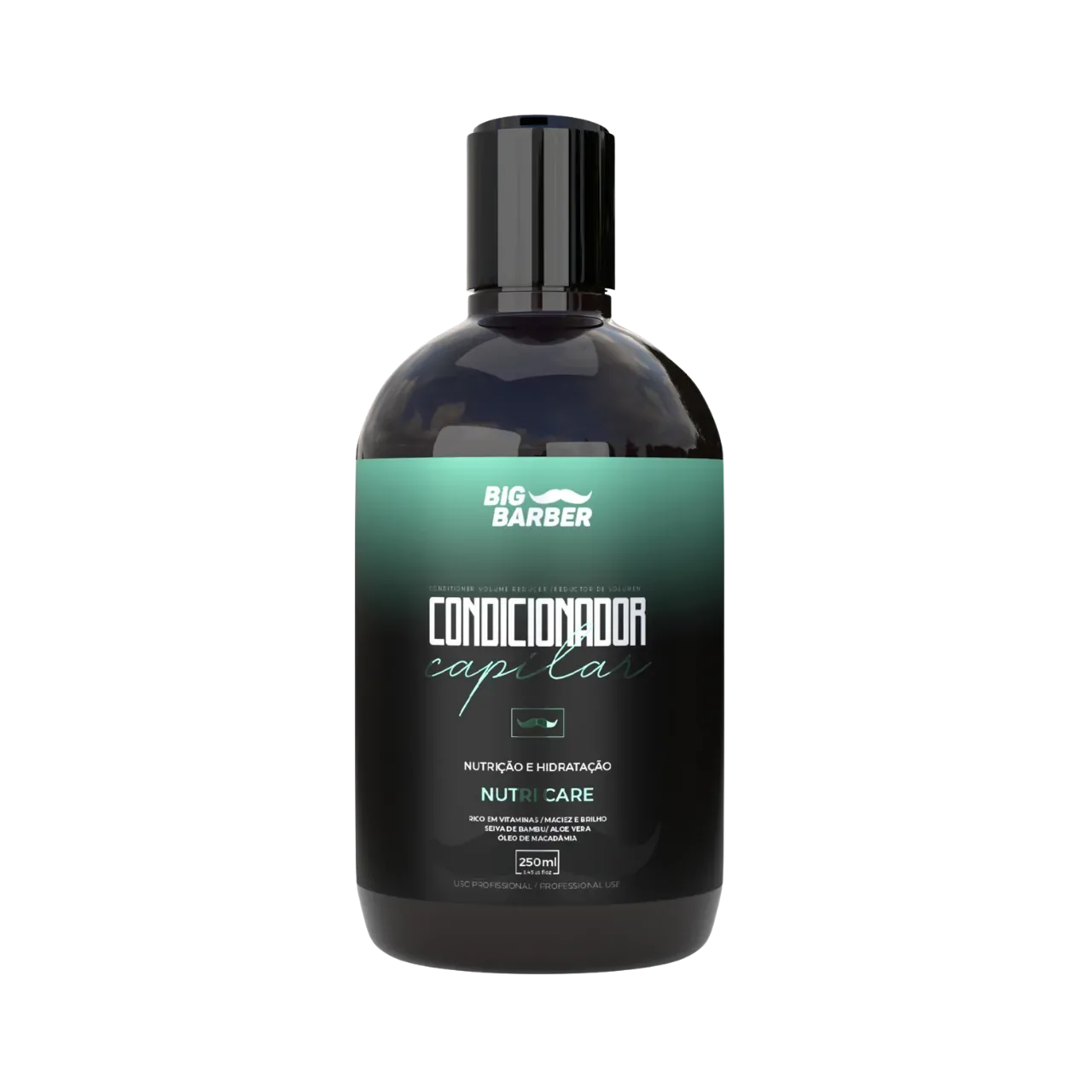 Big Barber - Condicionador Capilar Big Barber 250ml Nutri Care Caixa Com 12 Unidades
