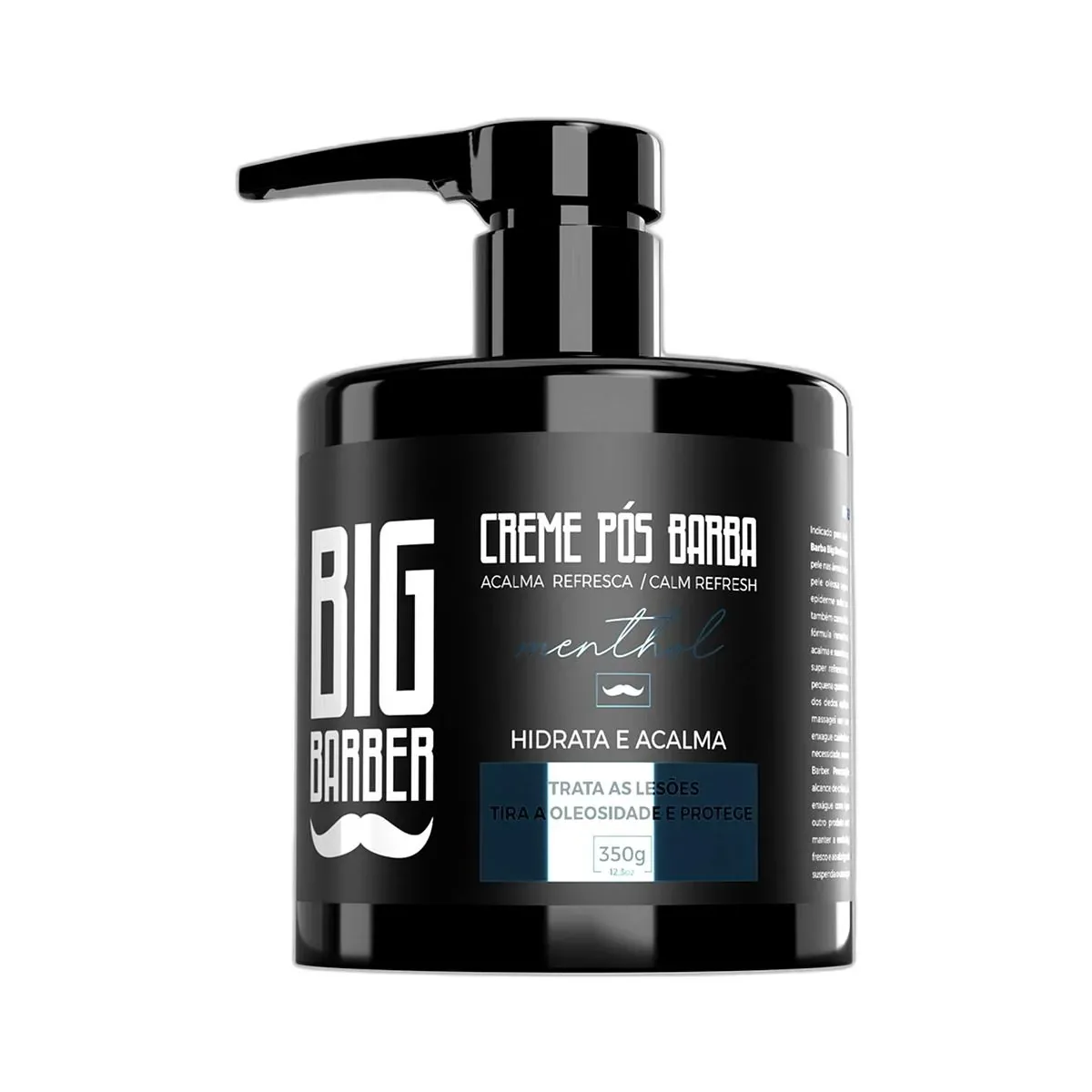 Big Barber – Creme Pós Barba Big Barber 350g Menthol Caixa Com 12 Unidades Big Barber - Creme Pós Barba Big Barber 350g Menthol Caixa Com 12 Unidades