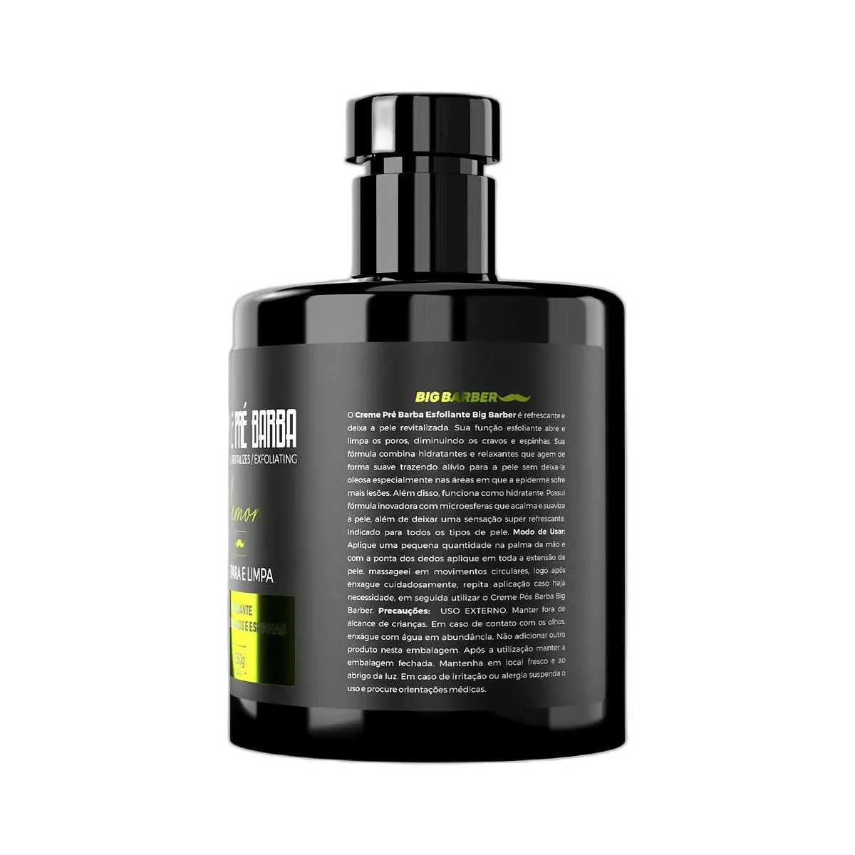 Big Barber – Creme Pré Barba Big Barber 350g Lemon Limpador Facial Esfoliante Caixa Com 12 Unidades Big Barber - Creme Pré Barba Big Barber 350g Lemon Limpador Facial Esfoliante Caixa Com 12 Unidades
