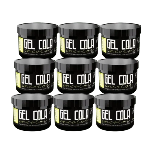 Big Barber - Gel Cola Incolor Big Barber 300g Fixação Extra Forte Profissional