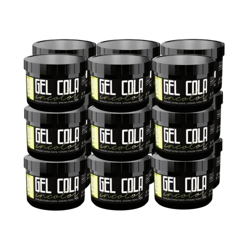 Big Barber - Gel Cola Incolor Big Barber 300g Fixação Extra Forte Profissional