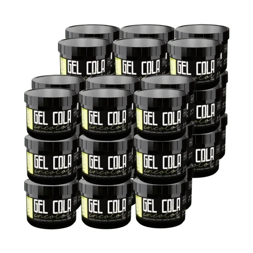 Big Barber - Gel Cola Incolor Big Barber 300g Fixação Extra Forte Profissional