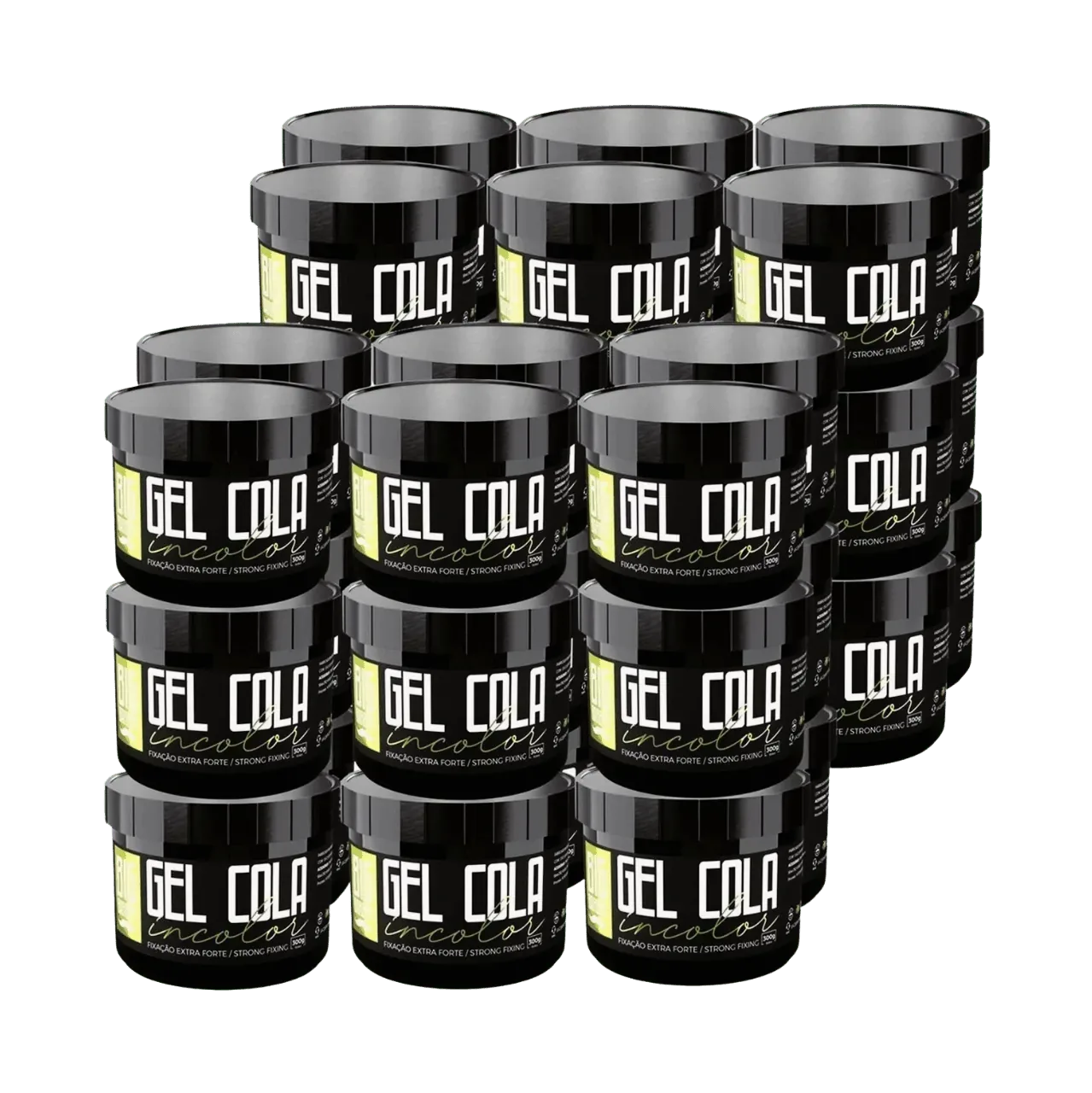 Big Barber - Gel Cola Incolor Big Barber 300g Fixação Extra Forte Profissional