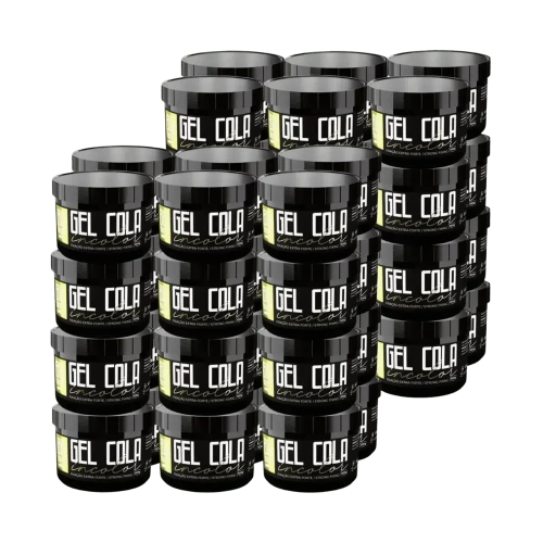 Big Barber - Gel Cola Incolor Big Barber 300g Fixação Extra Forte Profissional