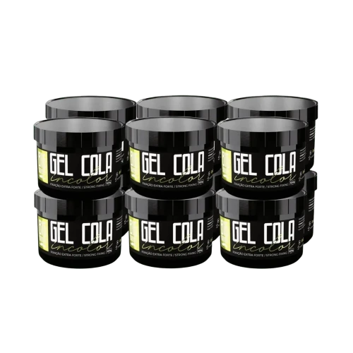 Big Barber - Gel Cola Incolor Big Barber 300g Fixação Extra Forte Profissional