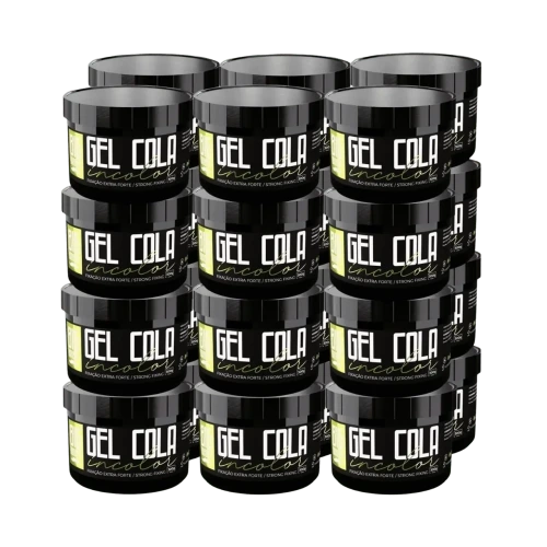 Big Barber - Gel Cola Incolor Big Barber 300g Fixação Extra Forte Profissional