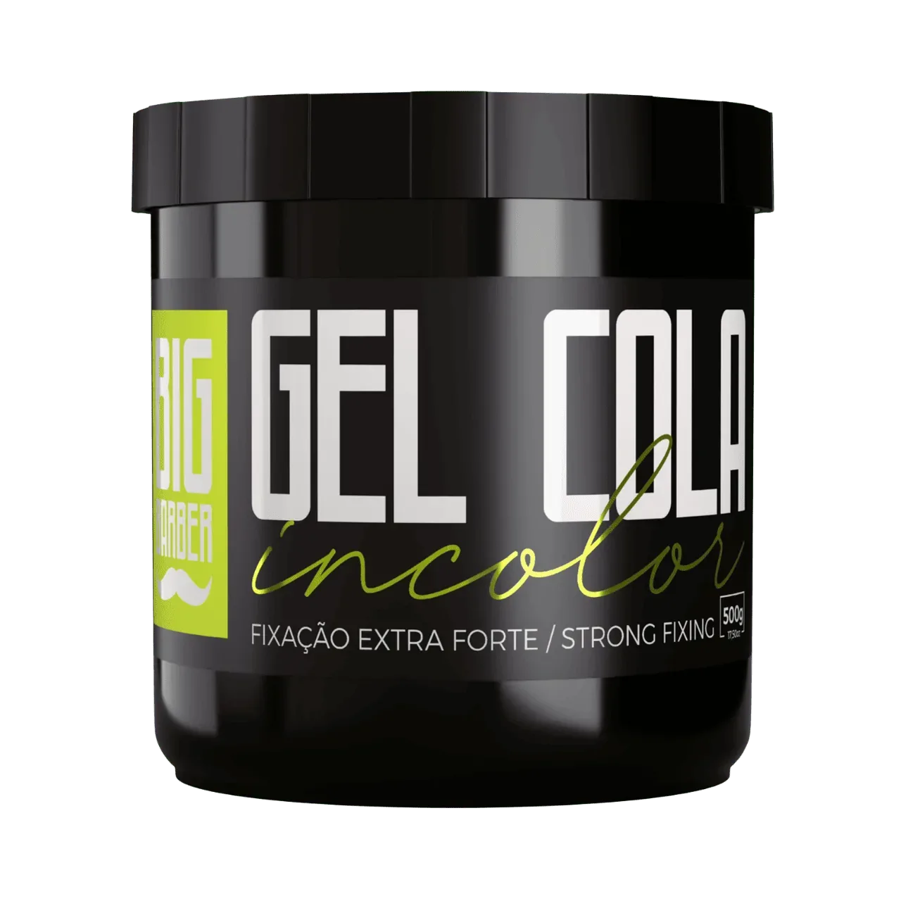 Big Barber – Gel Cola Incolor Big Barber 500g Caixa Com 12 Unidades Big Barber - Gel Cola Incolor Big Barber 500g Caixa Com 12 Unidades