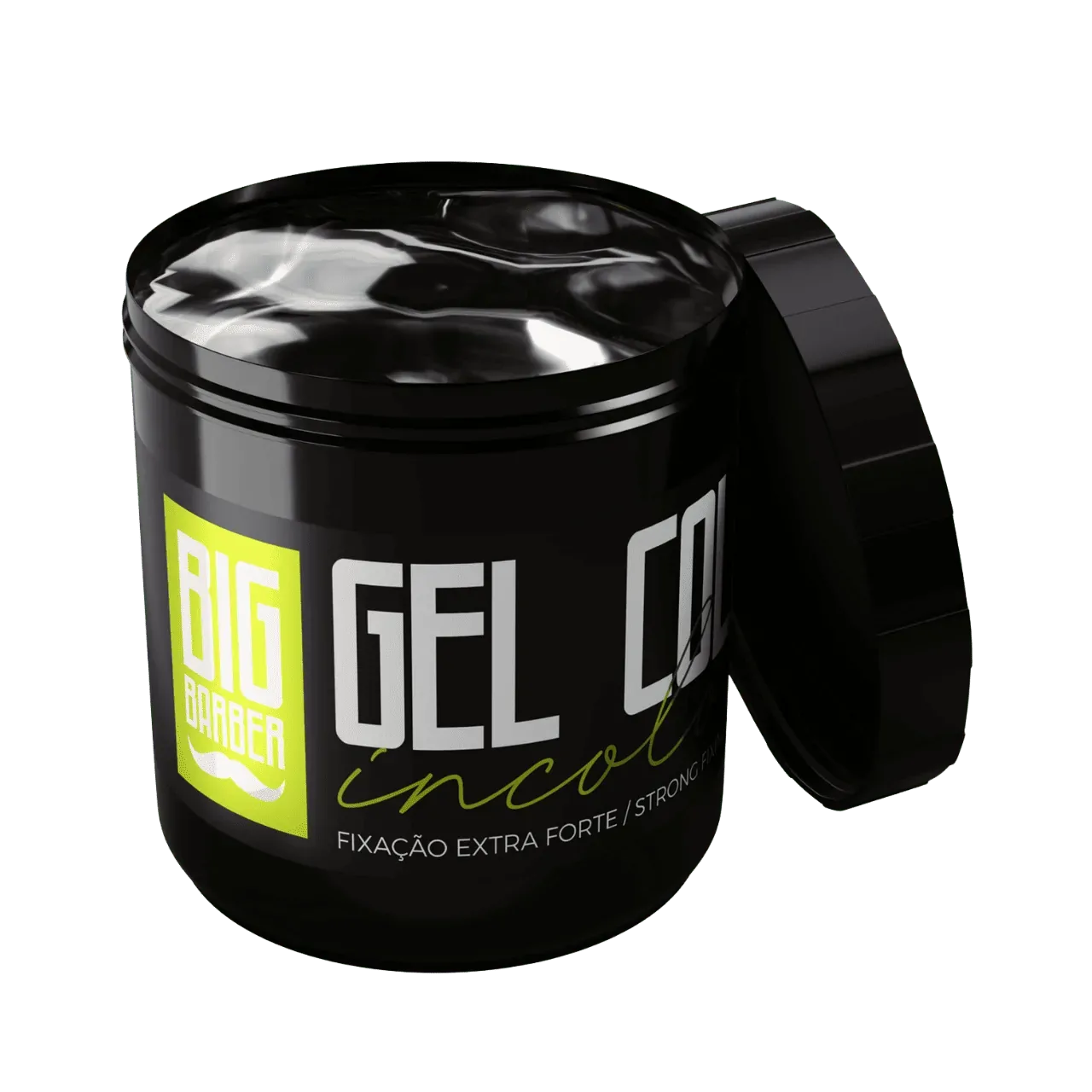 Big Barber – Gel Cola Incolor Big Barber 500g Caixa Com 12 Unidades Big Barber - Gel Cola Incolor Big Barber 500g Caixa Com 12 Unidades