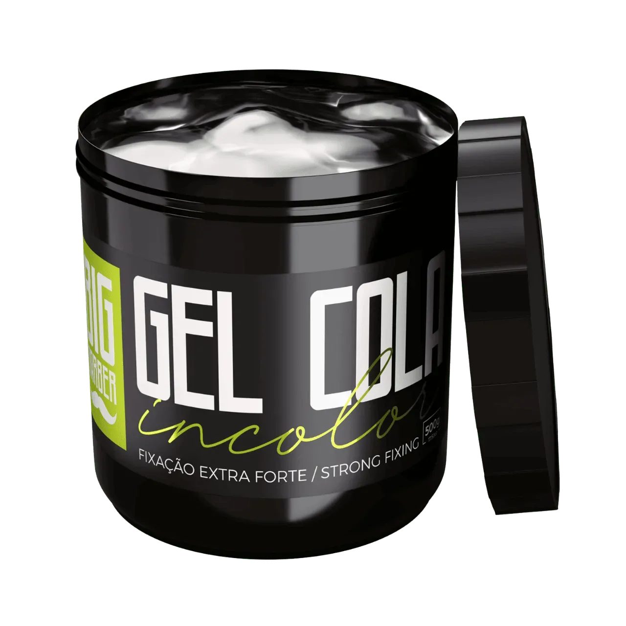 Big Barber – Gel Cola Incolor Big Barber 500g Caixa Com 12 Unidades Big Barber - Gel Cola Incolor Big Barber 500g Caixa Com 12 Unidades