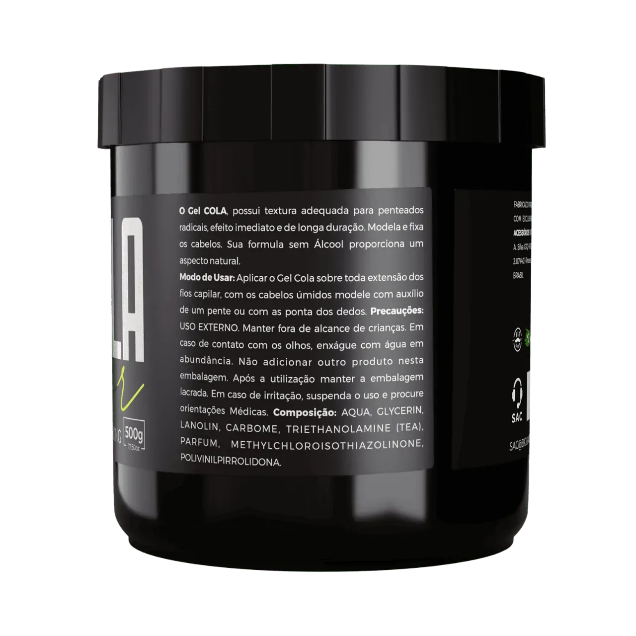 Big Barber – Gel Cola Incolor Big Barber 500g Caixa Com 12 Unidades Big Barber - Gel Cola Incolor Big Barber 500g Caixa Com 12 Unidades