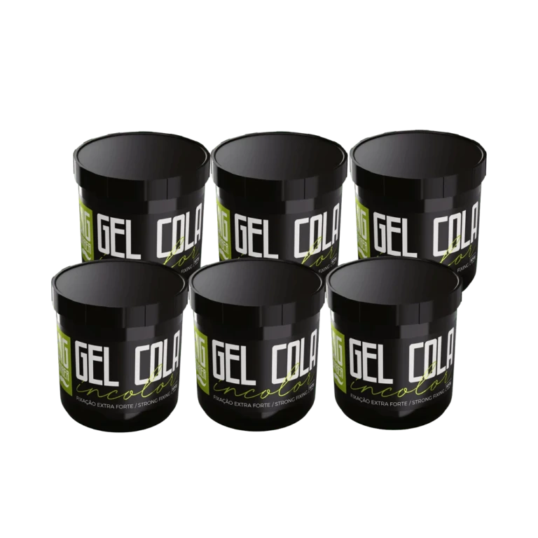 Big Barber – Gel Cola Incolor Big Barber 500g Caixa Com 12 Unidades Big Barber - Gel Cola Incolor Big Barber 500g Caixa Com 12 Unidades