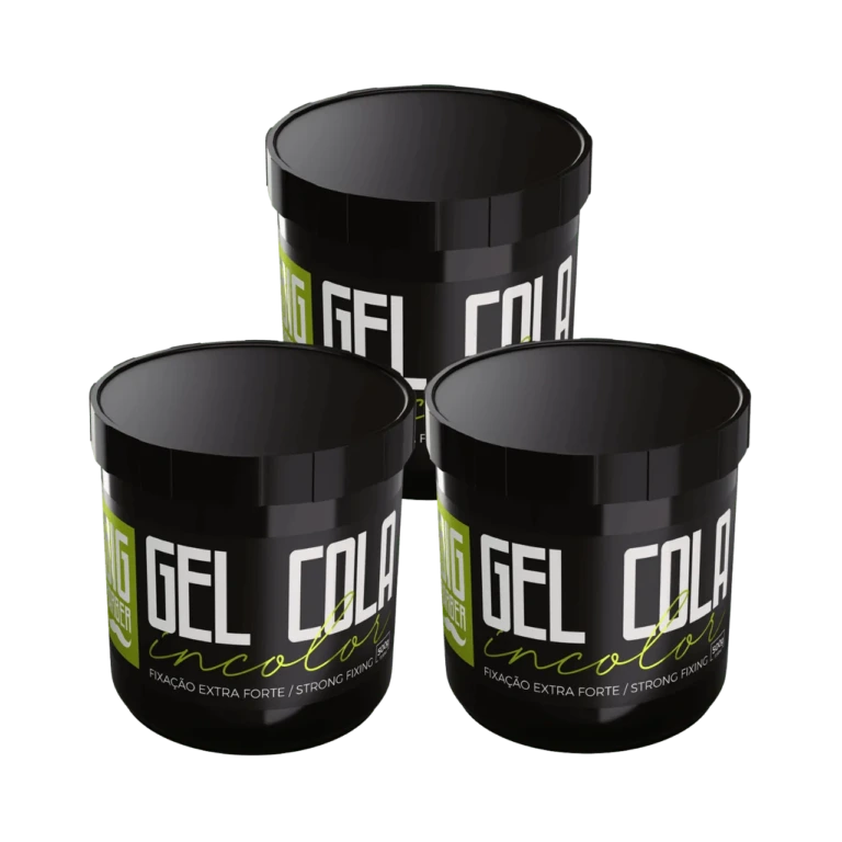 Big Barber - Gel Cola Incolor Big Barber 500g Caixa Com 12 Unidades