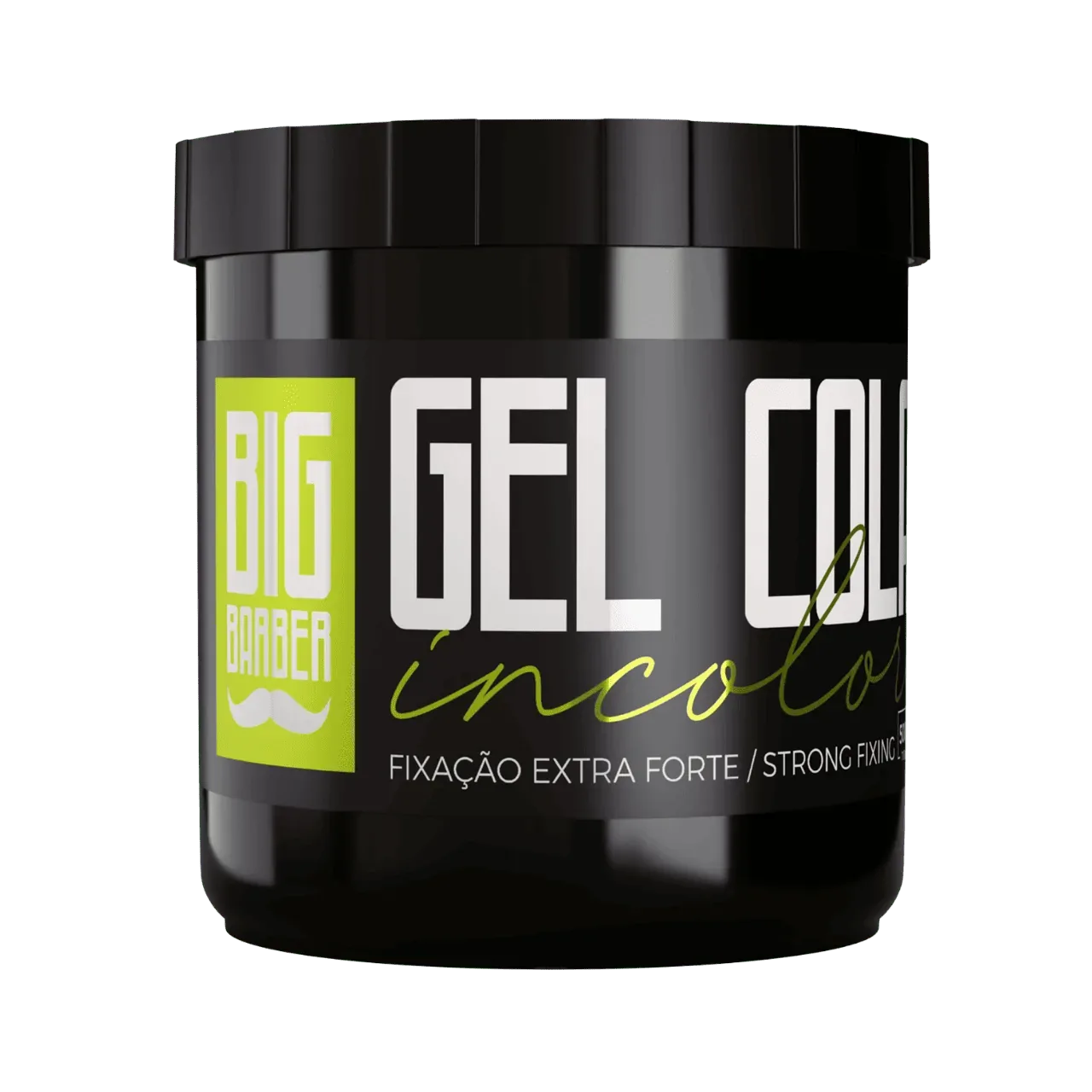 Big Barber – Gel Cola Incolor Big Barber 500g Caixa Com 12 Unidades Big Barber - Gel Cola Incolor Big Barber 500g Caixa Com 12 Unidades
