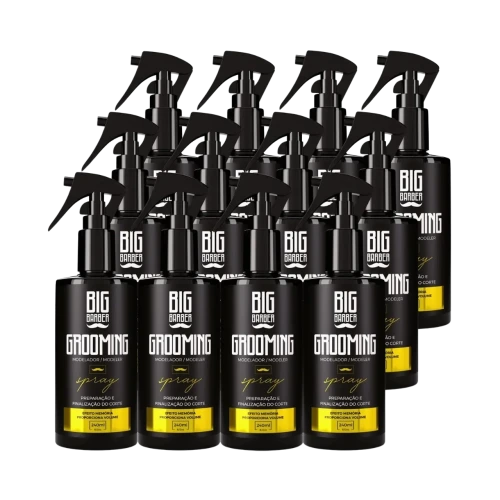 Big Barber - Grooming Modelador Big Barber 240ml Caixa Com 12 Unidades