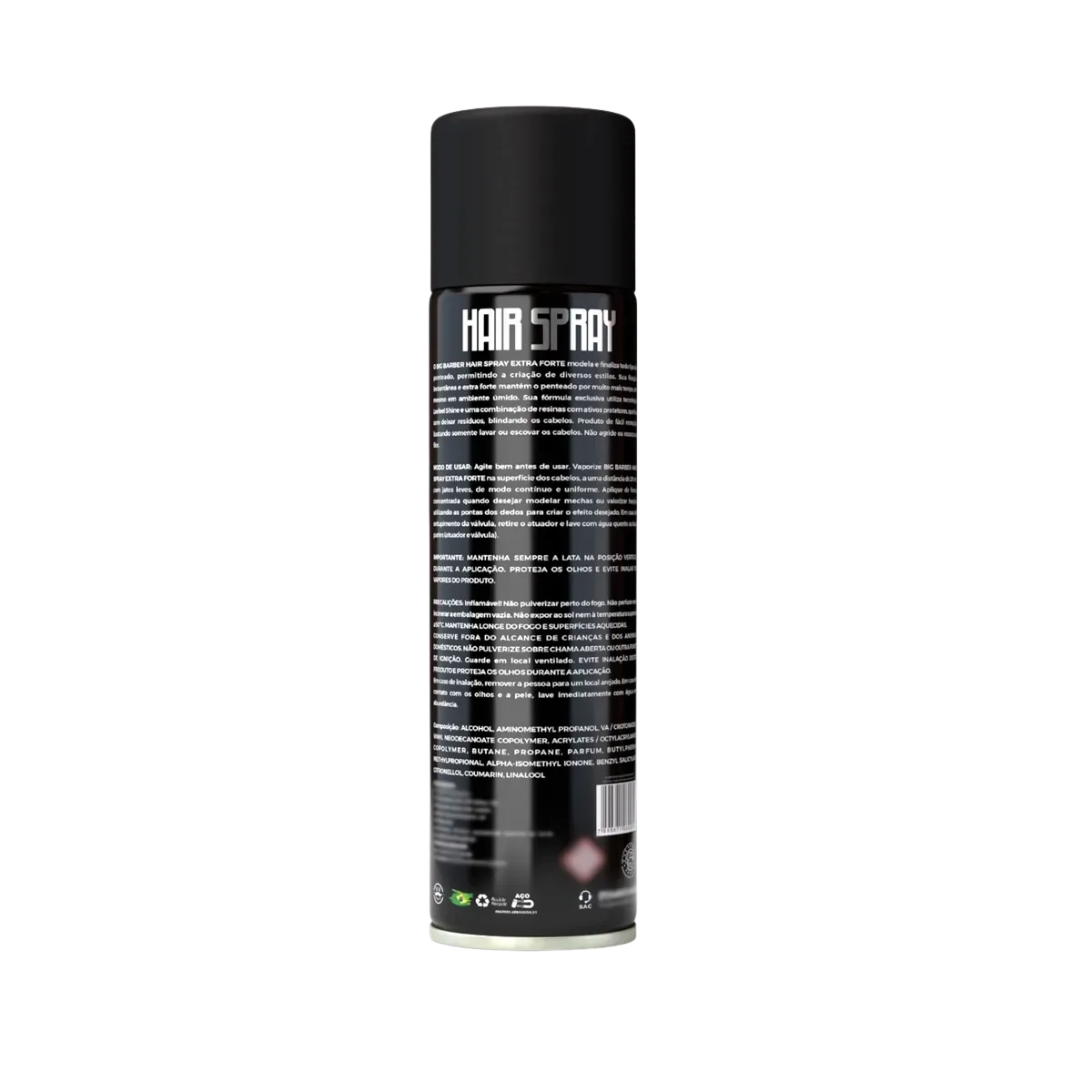 Big Barber – Laquê Hair Spray Big Barber 400ml/280g Extra Forte Caixa Com 12 Unidades Big Barber - Laquê Hair Spray Big Barber 400ml/280g Extra Forte Caixa Com 12 Unidades