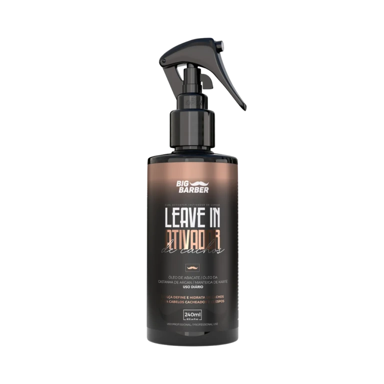 Big Barber - Leave-In Ativador De Cachos Big Barber 240ml Profissional