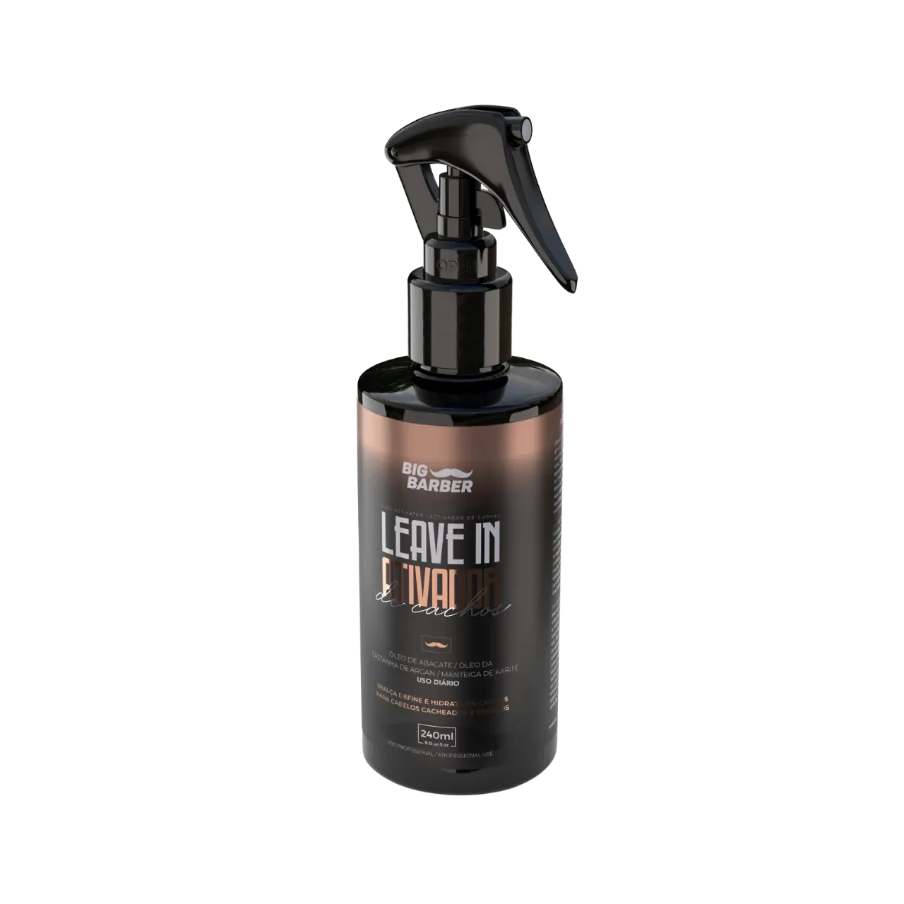 Big Barber – Leave-In Ativador De Cachos Big Barber 240ml Profissional Big Barber - Leave-In Ativador De Cachos Big Barber 240ml Profissional