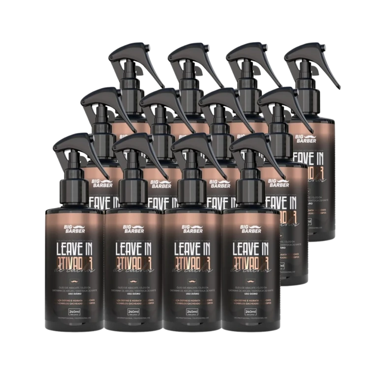 Big Barber - Leave-In Ativador De Cachos Big Barber 240ml Profissional