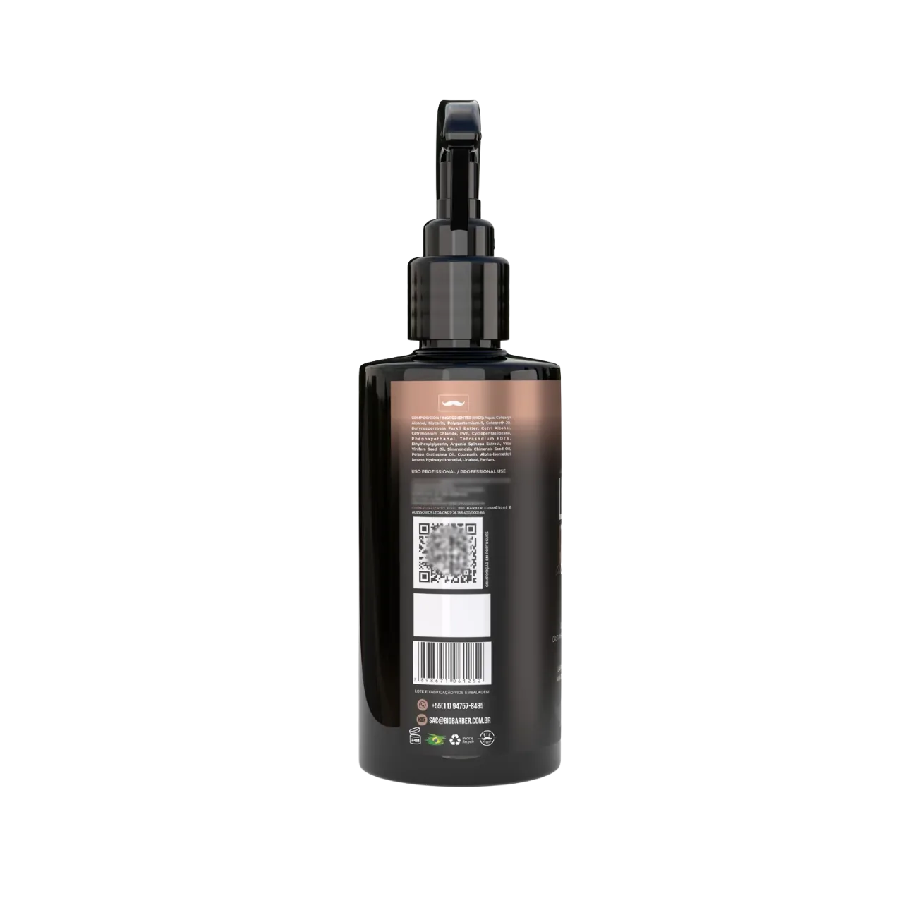 Big Barber – Leave-In Ativador De Cachos Big Barber 240ml Profissional Big Barber - Leave-In Ativador De Cachos Big Barber 240ml Profissional