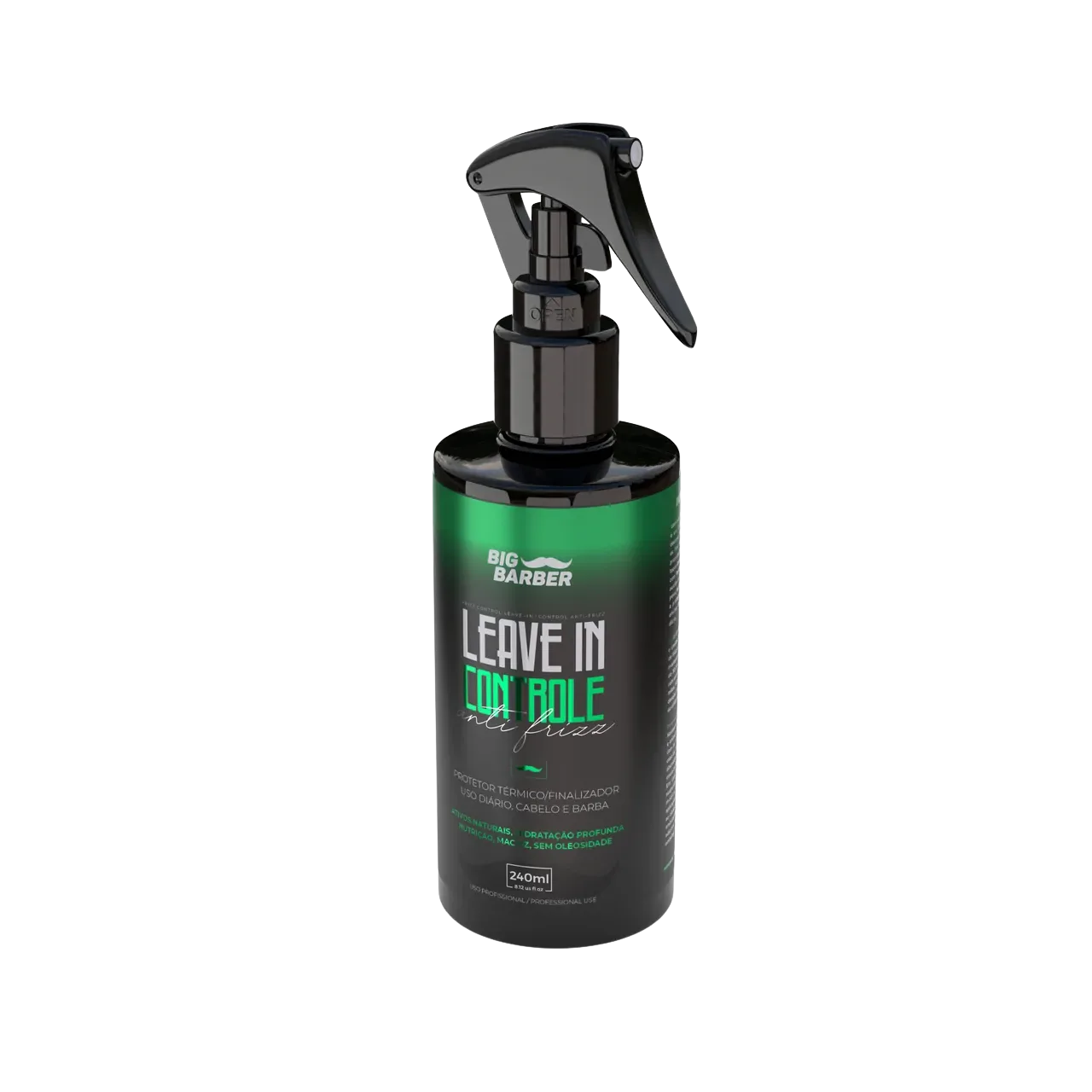 Big Barber – Leave-In Controle Anti Frizz Big Barber 240ml Caixa Com 12 Unidades Big Barber - Leave-In Controle Anti Frizz Big Barber 240ml Caixa Com 12 Unidades