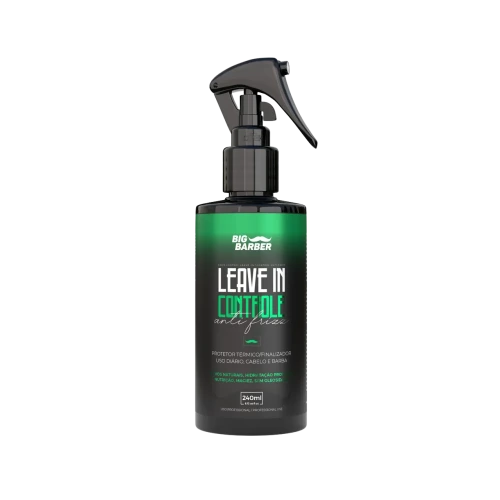 Big Barber - Leave-In Controle Anti Frizz Big Barber 240ml Caixa Com 12 Unidades